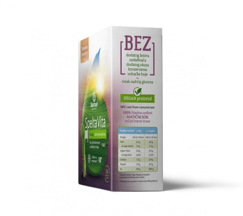 ENERGIJA - Zeleni sok od ječma