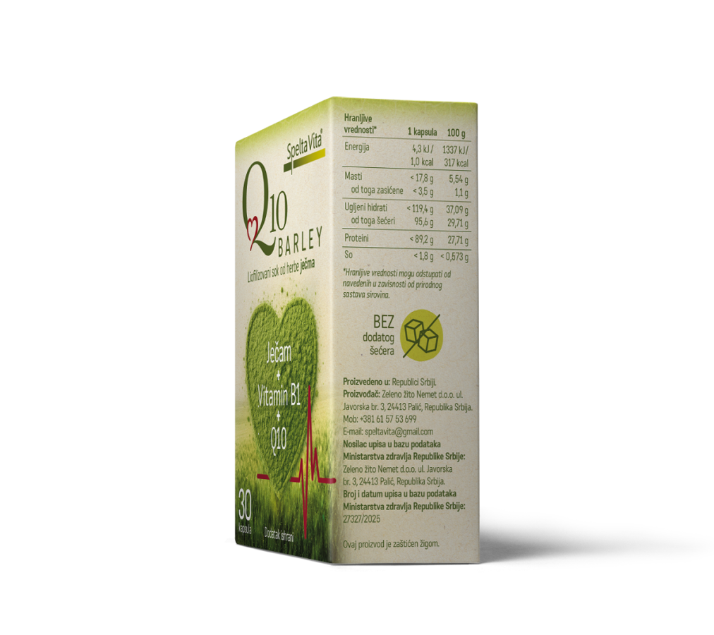 Q10 Barley-kapsule